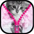 Cats Lock Screen Zipper icon