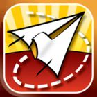 Folded Flyer: Paper Plane Flying Game icon