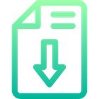 Gmail Template with Attachment icon