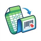 Sheets to labels icon