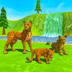 Leopard Family Survival 3D icon