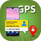 Mobile Number location GPS icon