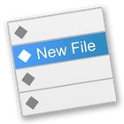 New File Menu icon
