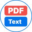 PDF to Text Chrome Extension icon
