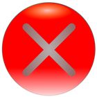 Red X Quit icon