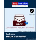SysInspire MBOX Converter software icon
