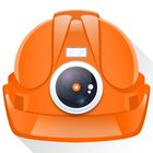 Top Survey GPS map camera icon