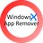 Windows X App Remover icon