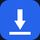 M3U8 Video Downloader — Clip &amp; Save HLS icon