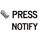 Press Notify icon