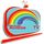 Rainbow TV icon