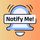Back In Stock Alert- Notify Me icon