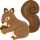 Squirrel bookmark manager icon