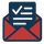 Thank you email icon