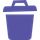 Trash icon