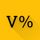 vPercentage icon