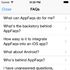 AppFaqs icon
