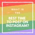Best time to post icon
