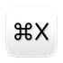 cmd+x icon