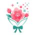 Digital Flower Bouquet icon