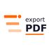 exportPDF icon