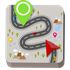 GPS Route Finder Navigation icon
