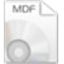 MDF to ISO icon