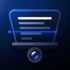 Teleprompter-scrolling scripts icon