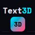text 3d maker icon