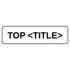 Top Title icon