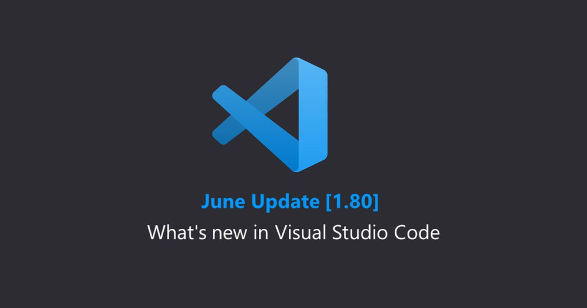 python in visual studio code – april 2019 release ... Visual Studio Code 1.80: enhanced accessibility, Python extensions, and ...