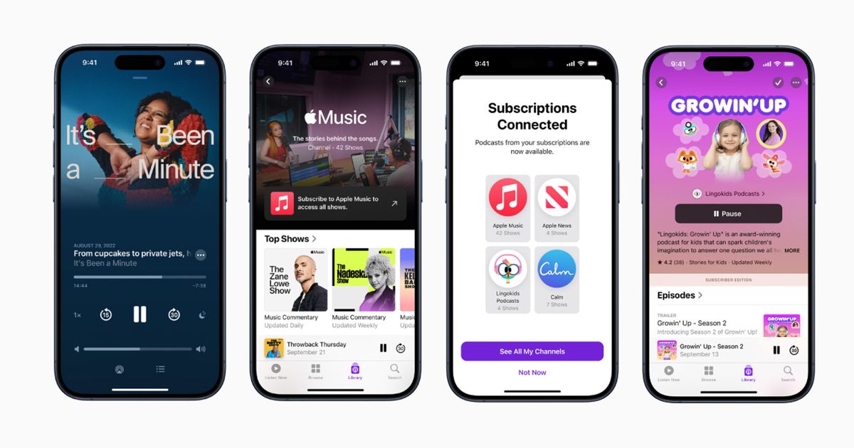 Apple launches big Podcasts update with redesigned interface and third ...