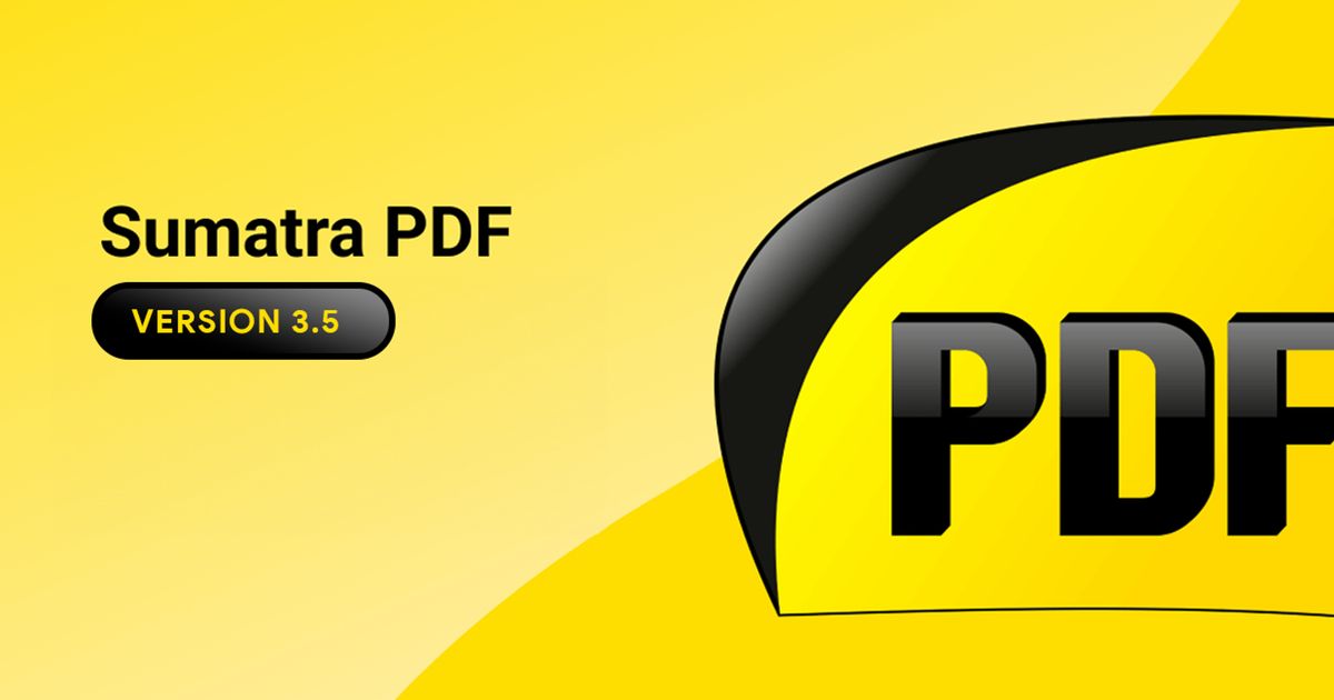 Sumatra PDF Reader 3.5 unveiled: features dark mode, ARM 64-bit support ...