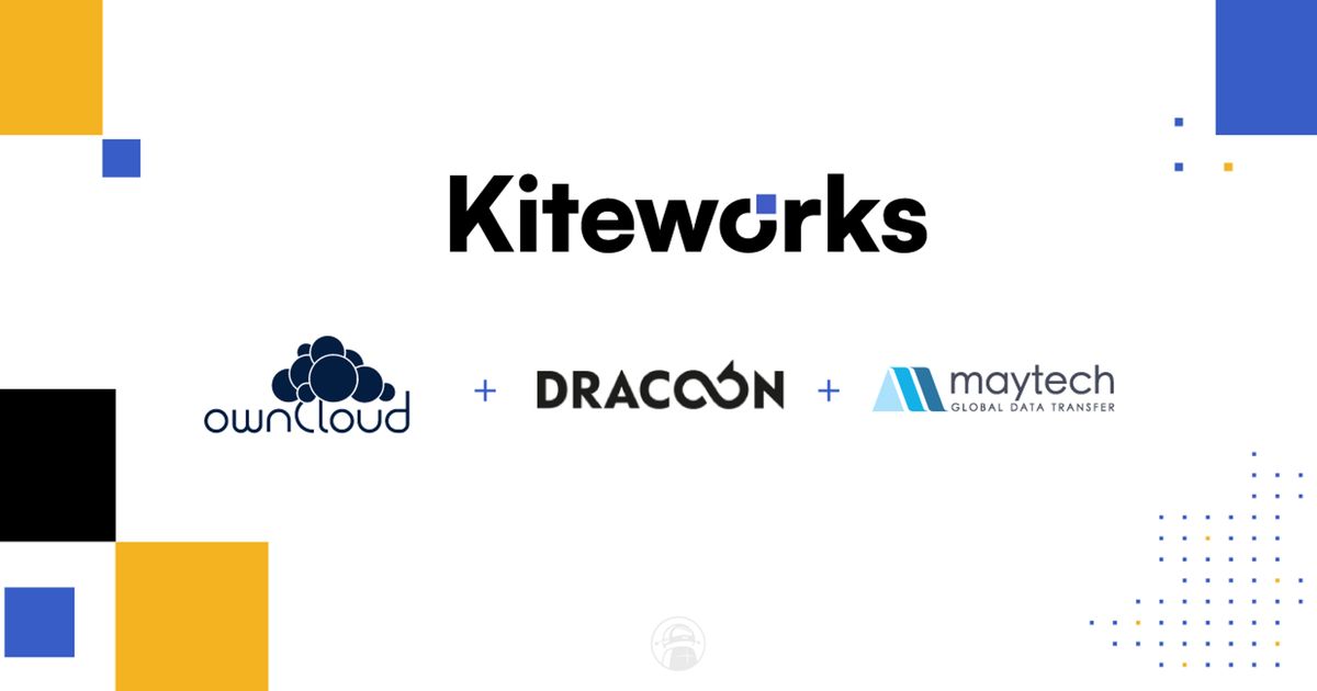 Kiteworks Icon Library Kiteworks has acquired German companies ownCloud and DRACOON, as well ...
