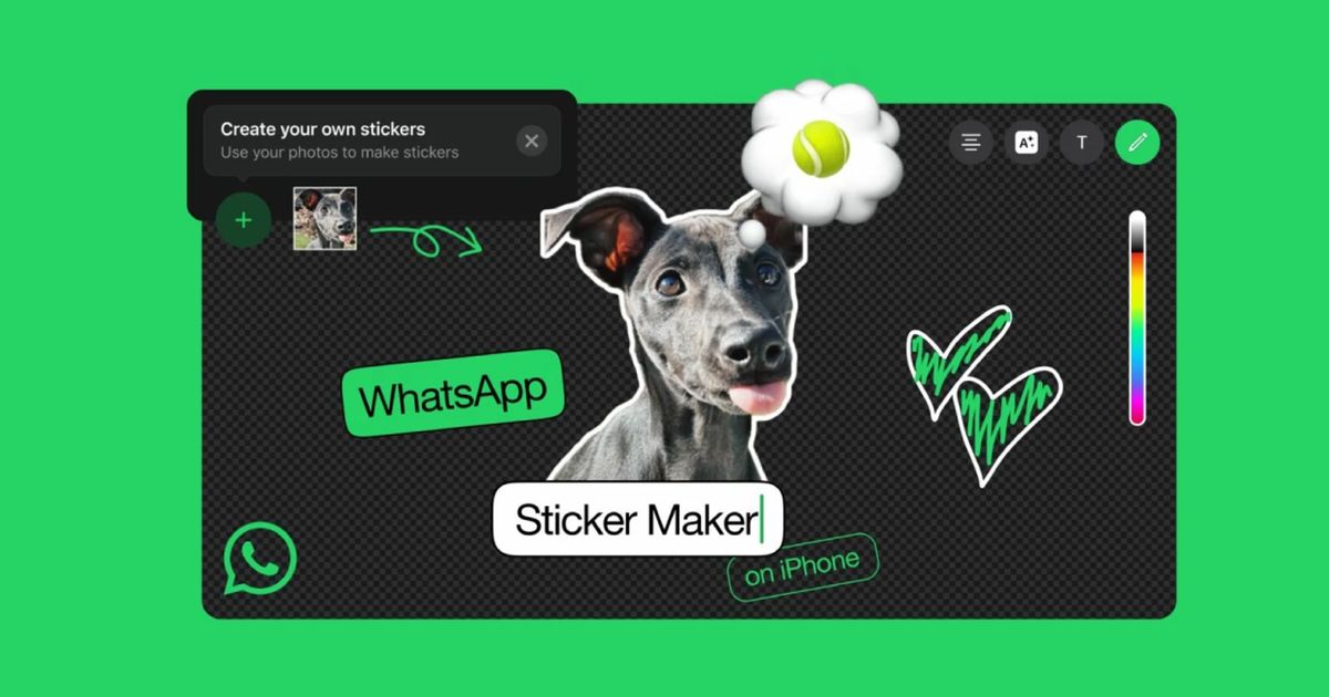 WhatsApp Introduces In app Sticker Maker editor Feature For IOS Users whatsapp-introduces-in-app-sticker-maker-editor-feature-for-ios-users