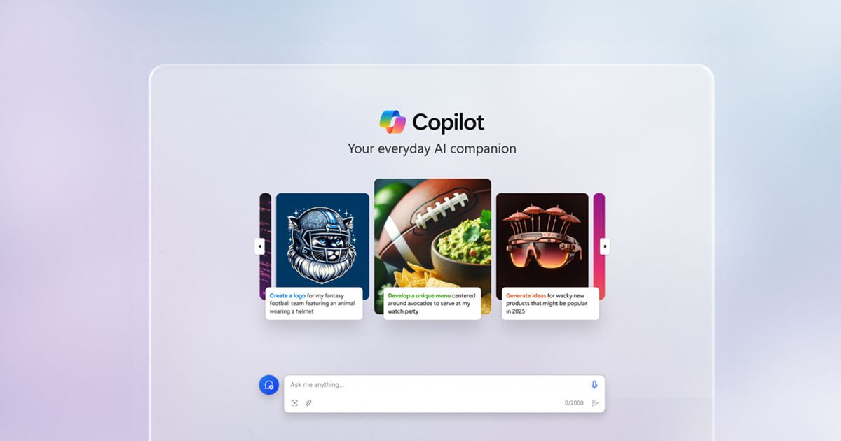 Microsoft redesigns Copilot with a cleaner look and new Designer ...