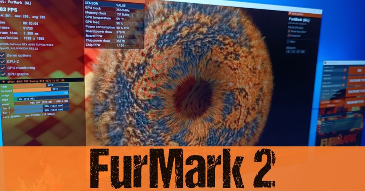 Stress test tool FurMark 2.3 introduces Raspberry Pi support and GPU ...