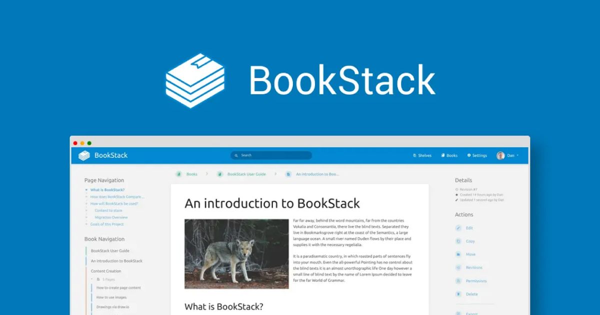 BookStack 24.05 released with PHP 8.1 & Laravel 10, and brings several ...