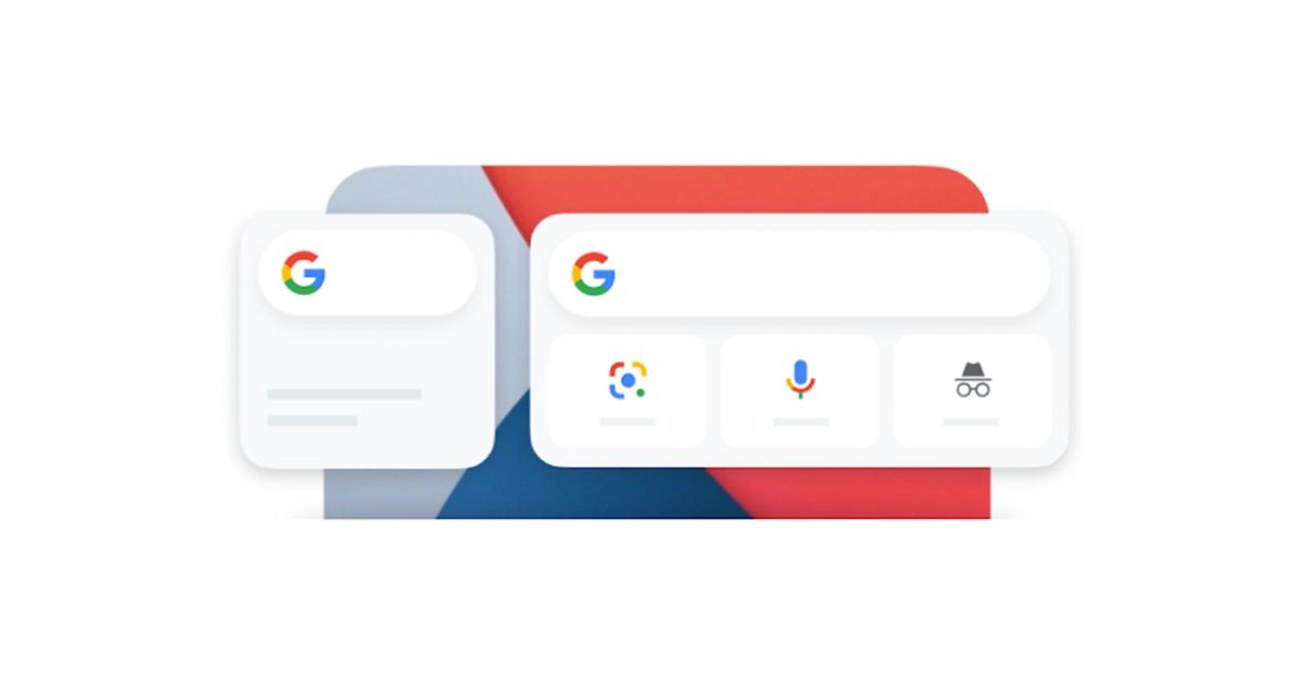Google tests new Android search widget with dynamic color, drops ...