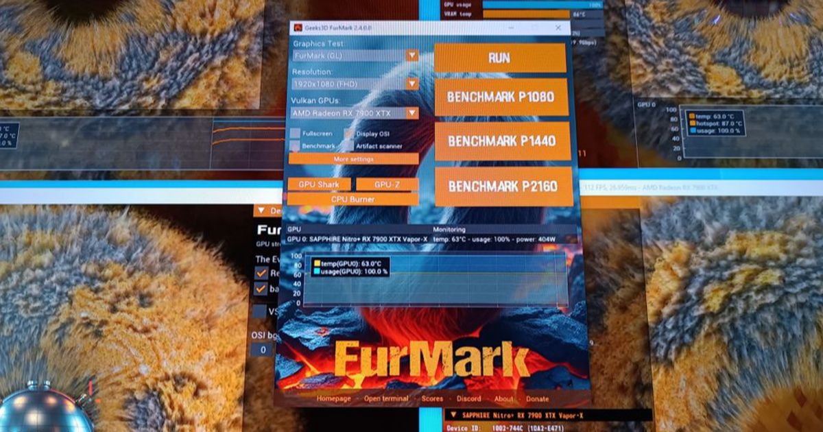 FurMark 2.4.0 brings enhanced Intel GPU stress testing, new screen ...