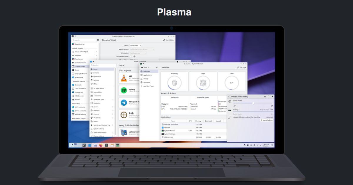 KDE Plasma 6.2.1 bugfix update released | AlternativeTo