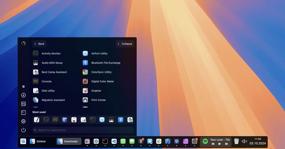Sidebar 1.7 brings many enhancements and customization options to this ...