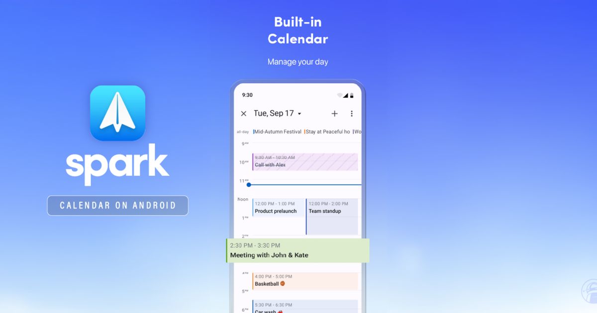 Spark Mail for Android now includes integrated calendar & event ...