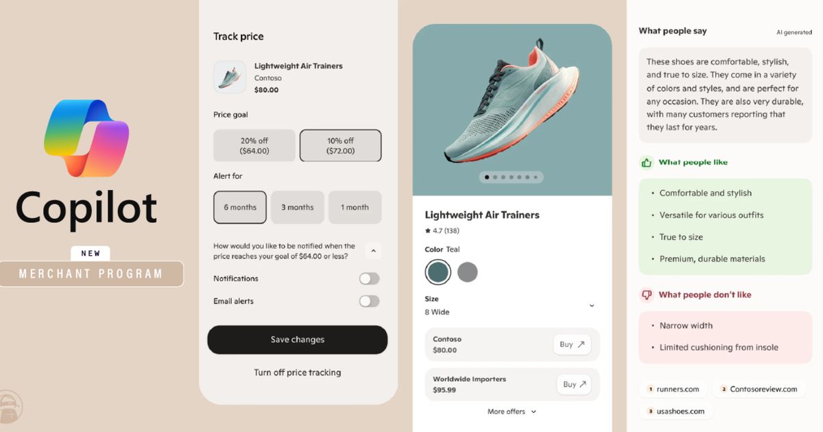 Microsoft launches Copilot Merchant Program for AI-powered retail ...