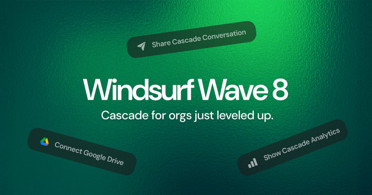Windsurf Wave 8 adds GitHub PR reviews, Google Docs context, and ...