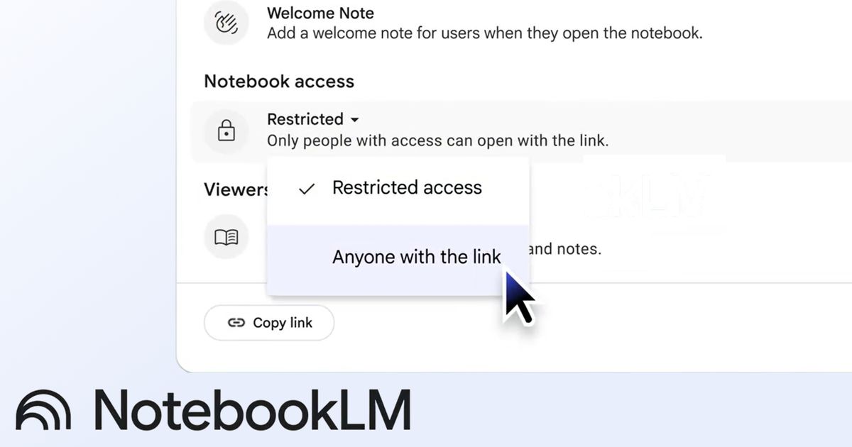 Notebook Url NotebookLM users can now share notebooks publicly via link | AlternativeTo
