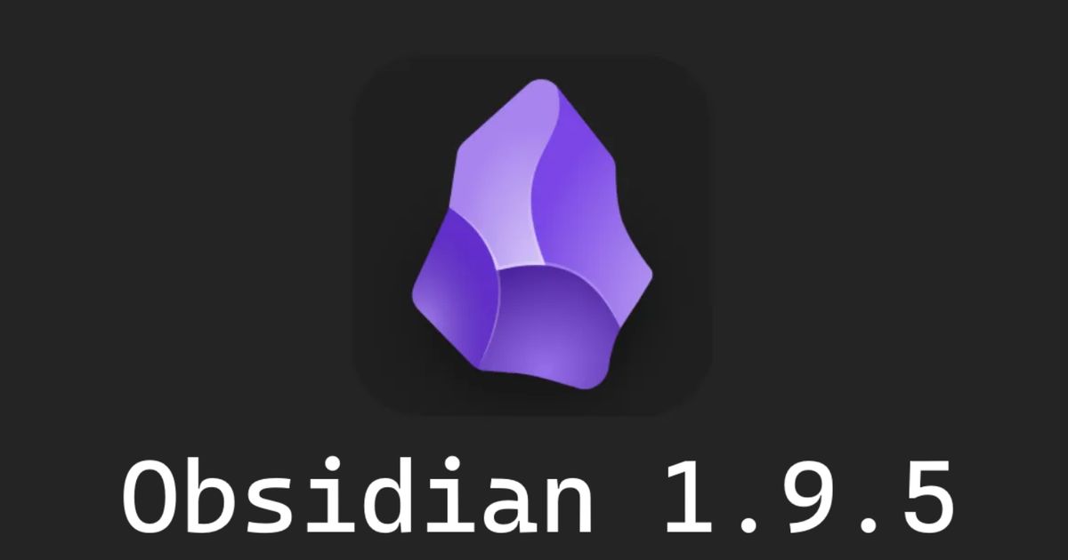 Obsidian 1.9.5 introduces formula editor and Bases improvements ...