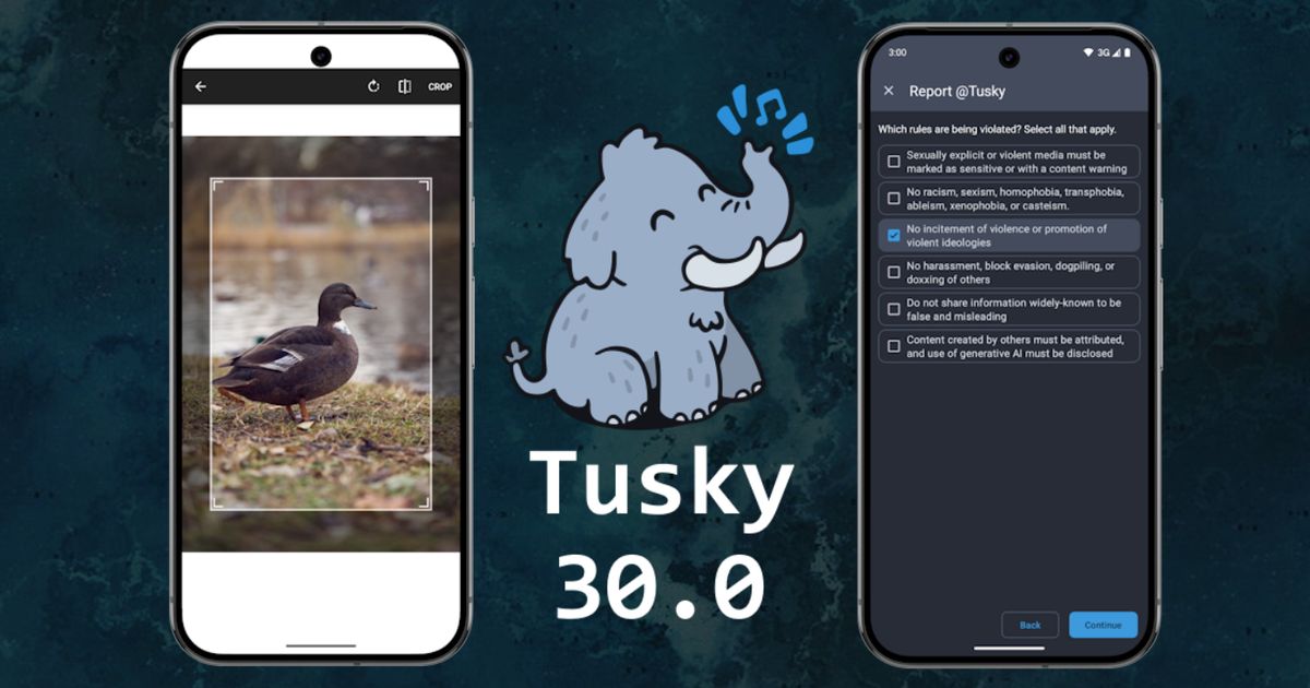 Tusky 30.0 arrives with redesigned reporting, improved image editor ...