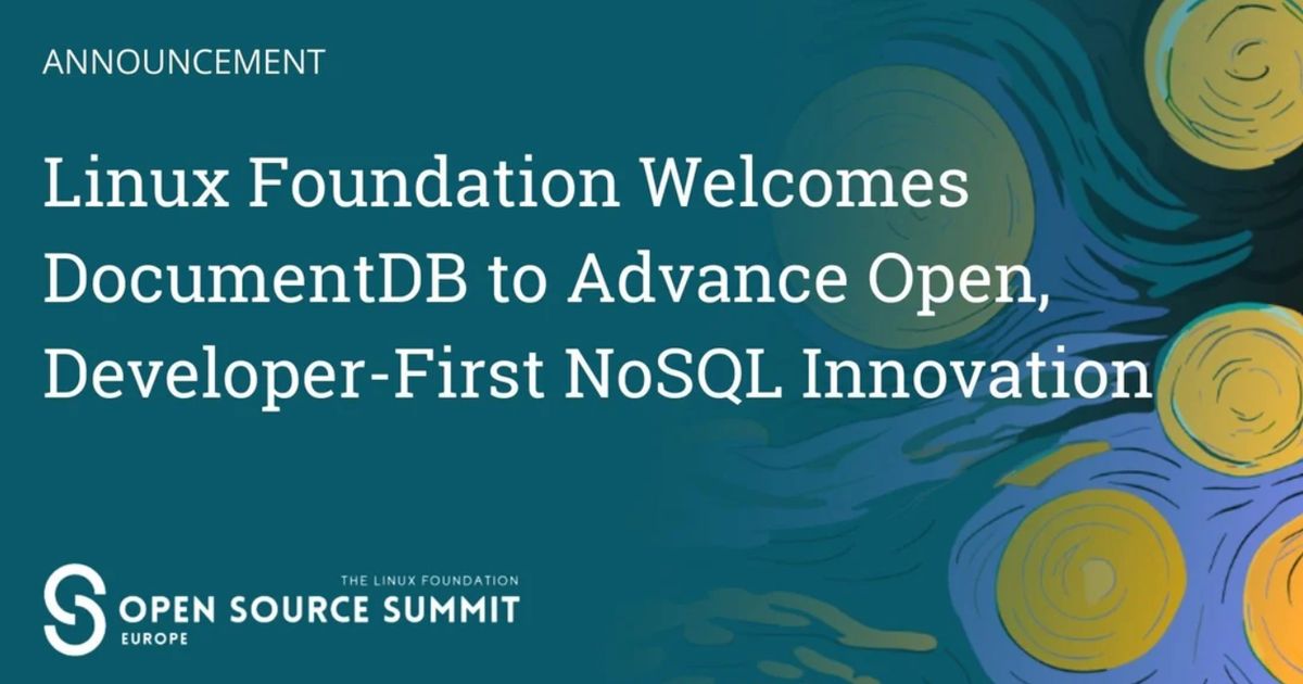 DocumentDB becomes Linux Foundation project under open source MIT ...