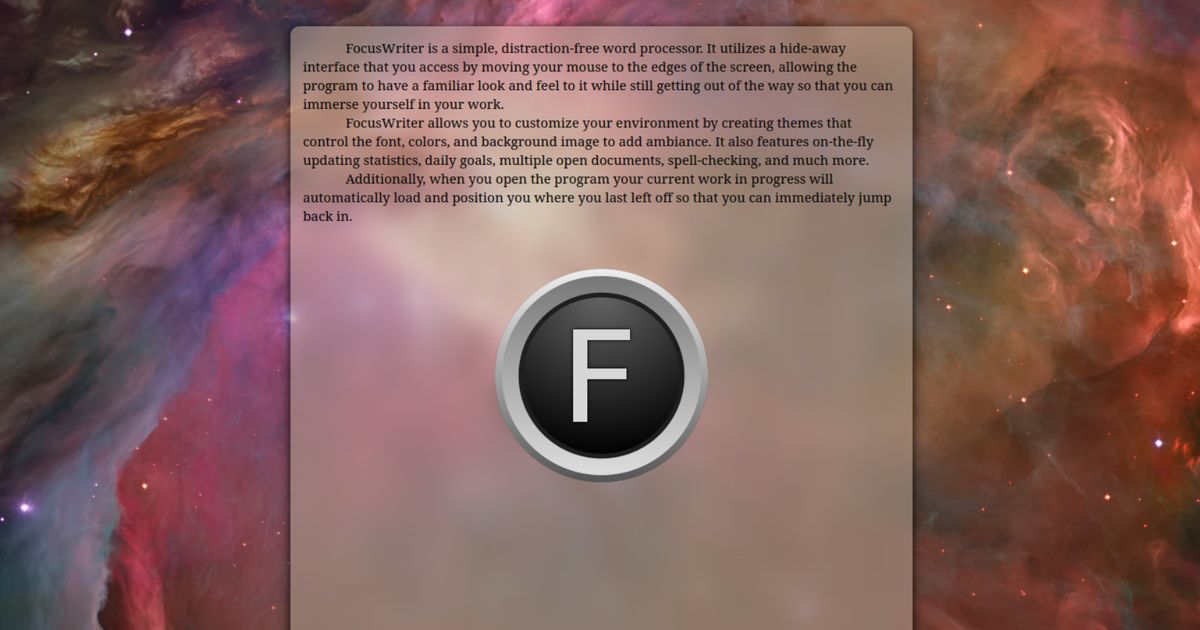 Focuswriter App FocusWriter 1.9.0 adds heading shortcuts and improves text handling ...